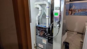 a newly installed HVAC system in the Denver area
