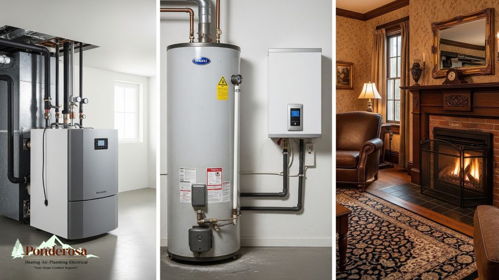 3 different hvac types